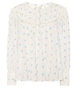 Dionne floral cotton blouse