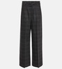 Johan wool and cashmere-blend wide-leg pants