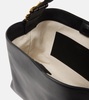 Folded Medium leather tote bag