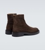 Suede ankle boots