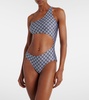 GG cutout one-shoulder swimsuit