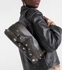 Musubi studded leather shoulder bag