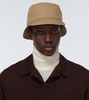 Cotton-blend bucket hat