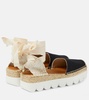 Canvas wedge espadrilles 