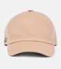 Cashmere baseball cap