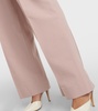 High-rise wide-leg pants