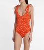 Cave Explorer polka-doe swimsuit