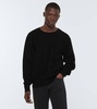 Cotton fleece sweatshirt