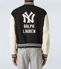 x New York Yankees wool and cashmere varsity jacket