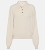 Joey cashmere-blend polo sweater