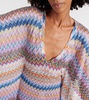 Zigzag beach cover-up