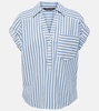 Almera striped cotton shirt