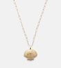 Venus Large 14kt gold pendant necklace