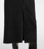 Kellie denim midi skirt