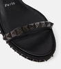 Pyraclou leather espadrilles