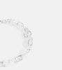 Interlocking G sterling silver bracelet