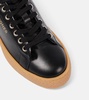 Lucerne shearling-lined leather sneakers