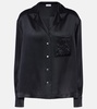 Anagram silk shirt