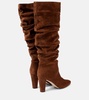 Calasso 90 suede knee-high boots