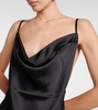 Satin slip dress