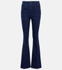 Beverly high-rise flared jeans