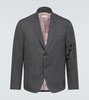 Shrunken Sack 4-Bar wool blazer