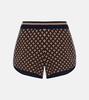 Interstella Pierre jacquard shorts