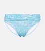 Brussels printed bikini bottoms