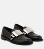 Gourmet Chain leather loafers