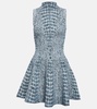 Jacquard minidress