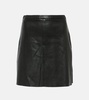 Lucie leather skirt