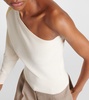 Markus one-shoulder jersey top