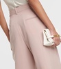 High-rise wide-leg pants