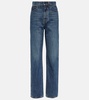 Albi high-rise straight jeans