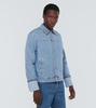 Fisherman Turn-Up denim jacket