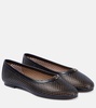 Marcie leather ballerina shoes