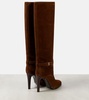 Diane 100 suede knee-high boots 