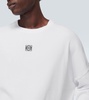 Oversized Logo-Embroidered Ribbed Cotton T-Shirt