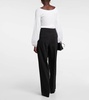 Modern Sophistication wool-blend pants