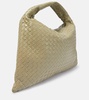 Hop Intrecciato Large leather tote bag