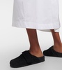 x Tekla Nagoya suede slippers