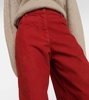 Chan corduroy wide-leg pants