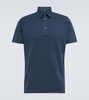 Cotton pique polo shirt