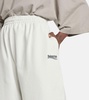 Logo cotton jersey sweatpants