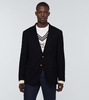 Wool twill blazer