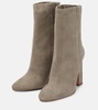 Suede ankle boots