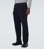 Mid-rise straight pants