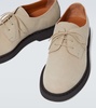 Suede Derby shoes