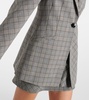 Checked blazer