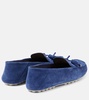 Suede loafers